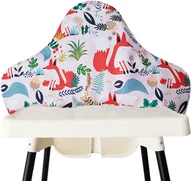 Krzesełka do karmienia - Ikea Antilop Pokrycie Pokrowiec Do Krzesełka Wodoodporne Liski - miniaturka - grafika 1