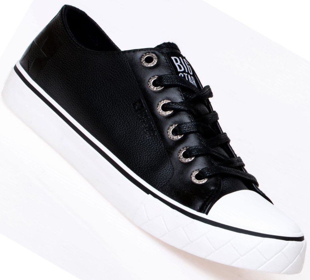 Trampki BIG STAR CZARNE ekoskóra EE174072 r41