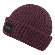 Czapki męskie - Regatta Czapka unisex beanie Connora Fisherman Fioletowy - miniaturka - grafika 1