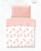 Pościel dla dzieci - Darymex Komplet pościeli niemowlęcej, bawełniany, 90x120 cm, Moby - miniaturka - grafika 1