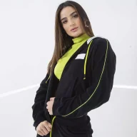 Bluzy damskie - Bluza damska LABELLAMAFIA JACKET BLACK - miniaturka - grafika 1