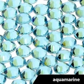 Ozdoby do paznokci - Cyrkonie do paznokci szklane ss3 aquamarine 1440 szt paczka - miniaturka - grafika 1