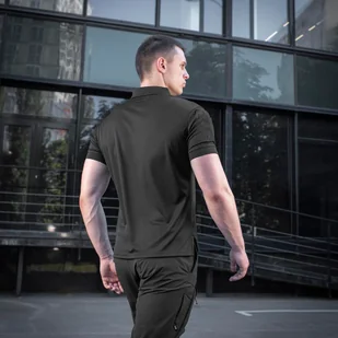 M-Tac - Koszula polo Elite Tactical Coolmax - Czarne - 80010002 - Odzież taktyczna i umundurowanie - miniaturka - grafika 12