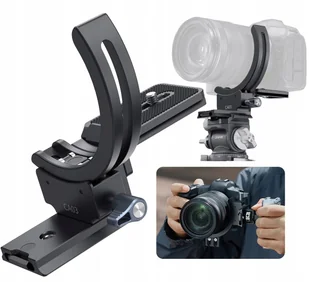 Uchwyt Statyw Szybkozłączka Arca Swiss 1/4 3/8 Na Obiektyw Do 95mm / Ulanzi Ca03 - Pozostałe akcesoria do telefonów Uchwyt Statyw Szybkozłączka Arca Swiss 1/4 3/8 Na Obiektyw Do 95mm / Ulanzi Ca03 - Pozostałe akcesoria do telefonów - miniaturka - grafika 1