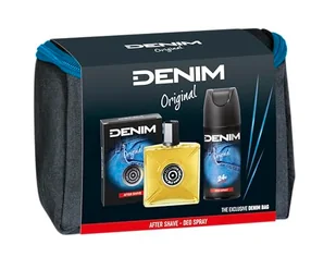 Denim Zestaw prezentowy ORYGINAL, woda po goleniu 100 ml + dezodorant 150 ml + kosemtyczka - Zestawy perfum męskich - miniaturka - grafika 1