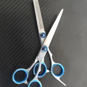 Nożyczki fryzjerskie - TEMU 2 szt. Zestaw do Strzyżenia Włosów Domowych Maszynki do Włosów z Płaskimi Ostrzami, Maszynka do Cienkich Włosów - miniaturka - grafika 1