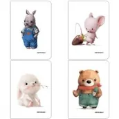 Zeszyty szkolne - Zeszyt PP CUTE A4 80g - miniaturka - grafika 1