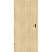 Drzwi wewnętrzne - Drzwi wewnętrzne 70L pełne gładkie dąb amber - miniaturka - grafika 1