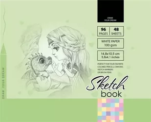 Szkicownik 148x105/96K 100g TW FRESH Nowa - Przybory szkolne - miniaturka - grafika 2