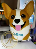 Maskotki i pluszaki - Haftowana Maskotka Pies Welsh Corgi Personalizacja -089 - miniaturka - grafika 1
