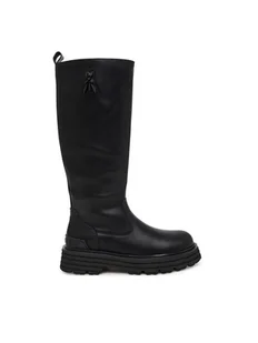 Patrizia Pepe Kozaki PPJ980.01 Czarny - Kozaki damskie - miniaturka - grafika 1