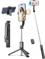 Selfie stick - Kijek Selfie Stick na telefon Statyw z Pilotem Lampa Tripod Bluetooth - miniaturka - grafika 1
