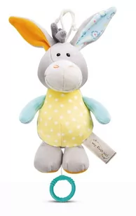 NICI 48901 Pozytywka Osiołek 18cm - Karuzele dla niemowląt - miniaturka - grafika 1