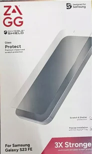 Szkło hartowane Zagg Invisible Shield do Samsung Galaxy S23 FE - Szkła hartowane na telefon - miniaturka - grafika 1