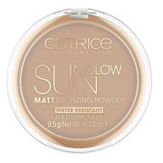 Pudry do twarzy - Catrice Puder Brązujący Sun Lover Glow 030 Medium Bronze CAT73282 - miniaturka - grafika 1