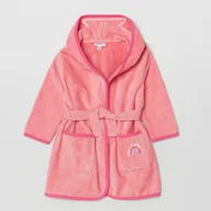 Szlafroki dla dzieci - Szlafrok frotte dziecięcy OVS 1831373 92 cm Pink (8056781731642) - miniaturka - grafika 1