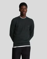 Dresy męskie - maglie uomo lyle and scott 1874 kn2124v tonal lambswool crew z865 jet black - miniaturka - grafika 1