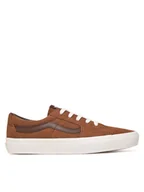 Trampki męskie - Vans Tenisówki Sk8-Low VN0009QRBRO1 Brązowy - miniaturka - grafika 1