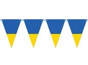 Dekoracje sali - Congee.pl Baner wiszący Flaga Ukrainy - 5 m - miniaturka - grafika 1