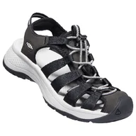Sandały damskie - Sandały damskie Keen Astoria West Sandal Women Rozmiar butów (UE): 39 / Kolor: czarny/biały - miniaturka - grafika 1