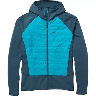 Marmot Męska kurtka Variant Hybrid Hoodie wielokolorowa Gazer/Enamel Blue XL 11390 - Kurtki męskie - miniaturka - grafika 1
