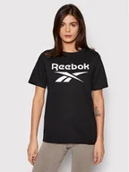 Koszulki sportowe damskie - Reebok T-Shirt Identity HB2271 Czarny Regular Fit - miniaturka - grafika 1