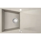 Zlewozmywaki - Laveo Grenada beżowy 1-komorowy z ociekaczem ( SBG 411T ) - miniaturka - grafika 1