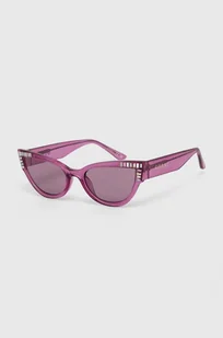 Guess okulary przeciwsłoneczne damskie kolor różowy GU7901_5483Y - Okulary przeciwsłoneczne - miniaturka - grafika 1