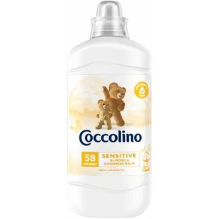 Coccolino Sensitive Cashmere & Almond 58 prań) 1,45 l płyn do płukania tkanin - Środki do prania - miniaturka - grafika 1