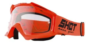Gogle Shot Racing Assault kolor pomarańczowy szybka przeźroczysta - Gogle i okulary motocyklowe - miniaturka - grafika 1
