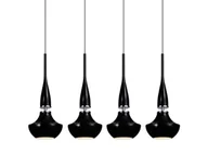 Lampy sufitowe - Azzardo el12 TASOS 4 LAMPA wisząca 4X40W E14 Czarny MD2095-4B (MD2095-4BK) - miniaturka - grafika 1