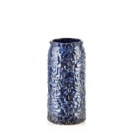 Wazony i flakony - Mondex Wazon Evie Blue 21 cm - miniaturka - grafika 1