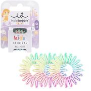 Ozdoby do włosów - invisibobble Kids Magic Rainbow, gumka do włosów dla dzieci, spiralna gumka do warkocza, wysoki komfort noszenia, wodoodporna, idealna dla dzieci, kolorowe kolory tęczy, 3 sztuki - miniaturka - grafika 1