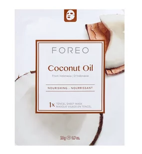 Foreo Farm To Face Sheet Mask Coconut Oil 1szt - Maseczki do twarzy - miniaturka - grafika 1