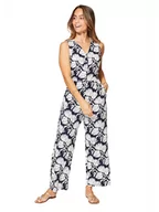 Kombinezony - Aller Simplement Kombinezon w kolorze granatowo-białym - miniaturka - grafika 1