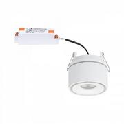 Lampy sufitowe - Paulmann Lampa sufitowa Oprawa wpuszczana LED Spircle biała mat 8,0W 3000K 36 st PL93372 - miniaturka - grafika 1