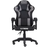 Fotele gamingowe - Fotel Gamingowy Dla Gracza Extreme Enzo Gray Z Płynną Regulacją - miniaturka - grafika 1