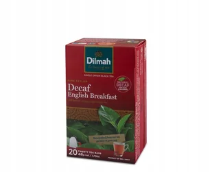 Dilmah Herbata BEZKOFEINOWA Czarna English Breakfast 20 torebek - Herbata - miniaturka - grafika 1
