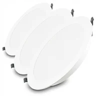 Lampy sufitowe - Panel Led Oczko Dowlight Wpuszczny Mocny 20W 230V 4000K Duży - miniaturka - grafika 1