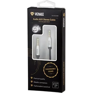 YENKEE Kabel Jack 3.5 mm Jack 3.5 mm 2 m YCA 202 BSR - Kable - miniaturka - grafika 1