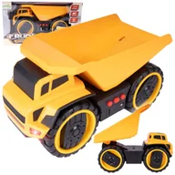 Samochody i pojazdy dla dzieci - Ciężarówka Wywrotka Koparka z Napędem Dźwięk Światło - miniaturka - grafika 1