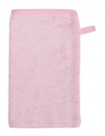 Rękawice i gąbki do kąpieli - Duetbaby Myjka kąpielowa Bambus różowa - miniaturka - grafika 1