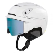 Kaski narciarskie - Oakley MOD7, Kask narciarski z przyłbicą, biały - miniaturka - grafika 1