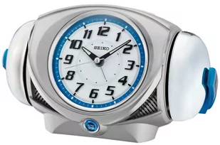 Seiko unisex budzik Analog tworzywo sztuczne srebrny qhk045s QHK045S - Zegary - miniaturka - grafika 1