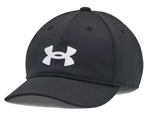 Czapka Under Armour BLITZING ADJ Sportowa czarna - Czapki damskie - miniaturka - grafika 1