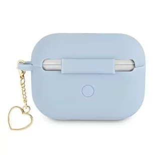 Guess GUAPLSCHSB AirPods Pro cover niebieski/blue Silicone Charm Collection - Akcesoria do słuchawek - miniaturka - grafika 2