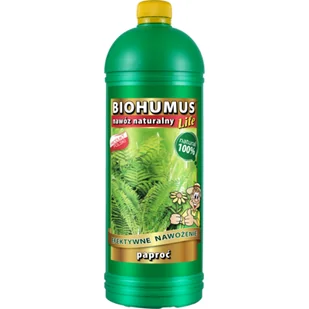 Nawóz Biohumus LIFE paproć 1 l EKODARPOL - Nawozy ogrodnicze - miniaturka - grafika 1