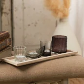 Świeczniki - Taca Drewniana Pod Świeczniki Pure - miniaturka - grafika 1