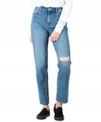 Spodnie damskie - Jeansy Lee Carol L30UMWKI Mid Trashed W 30 / L 33 - miniaturka - grafika 1