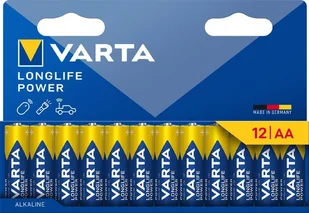 Varta Varta Batterie LONGLIFE Power AA NEU 12St. - Baterie i akcesoria - miniaturka - grafika 1
